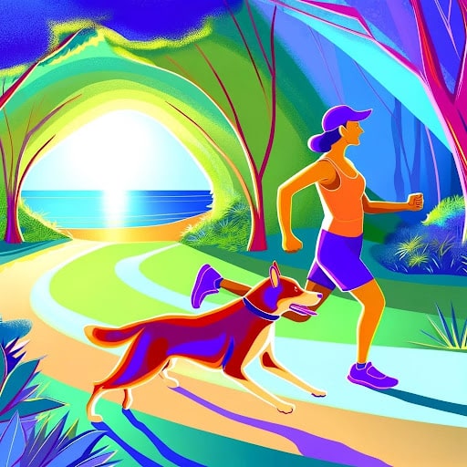 Running Right: Perfecting Your Posture with a Little Help from Your Furry Friend